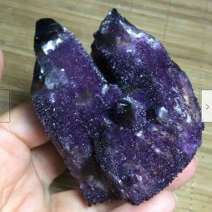 Purple Tibetan Ghost Phantom Quartz - Amethyst